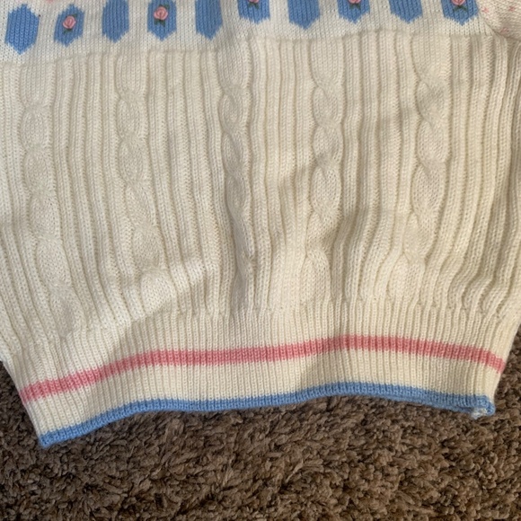 Palomino Knit Sweater Skirt Set Girls Sz.104 or 5-6 Vintage 80s-90s - Picture 5 of 14